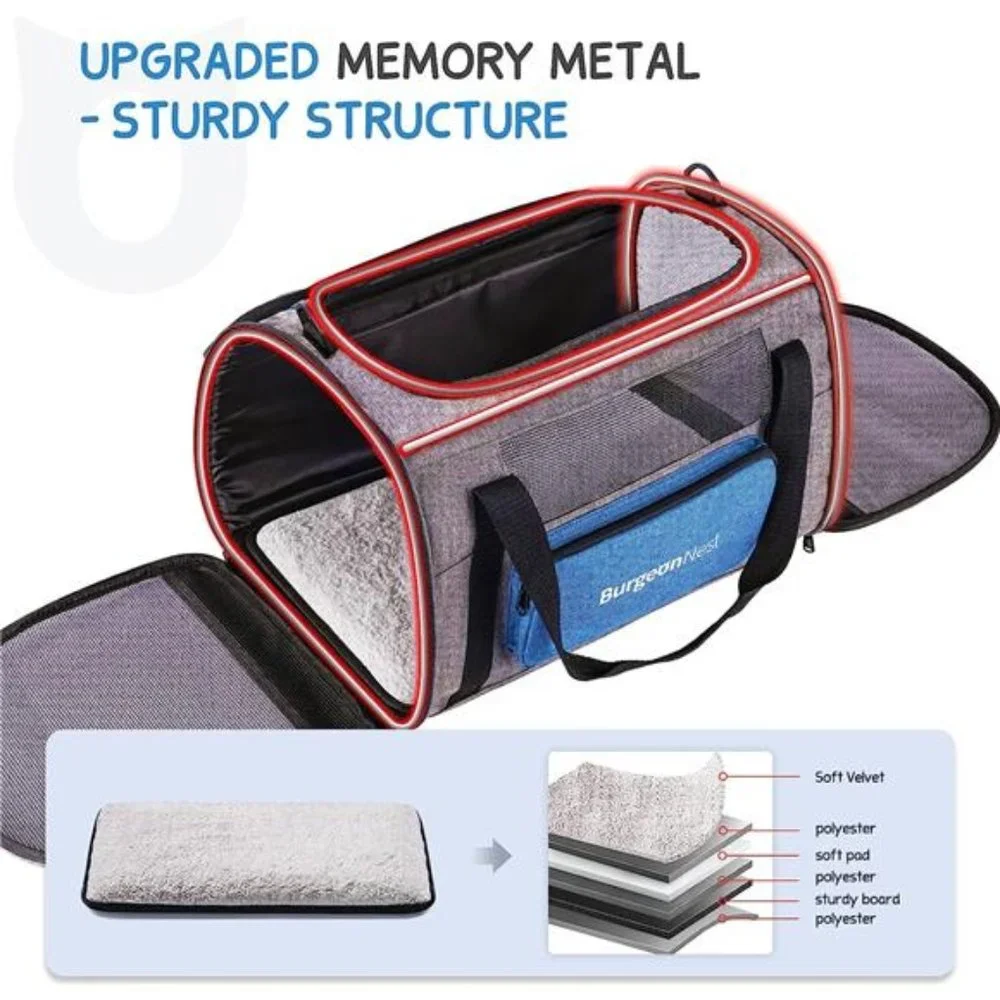 Cat Carrier for Large Cats 20 lbs,Medium Cats Under 25 lbs,2 Cats and Small Dogs
